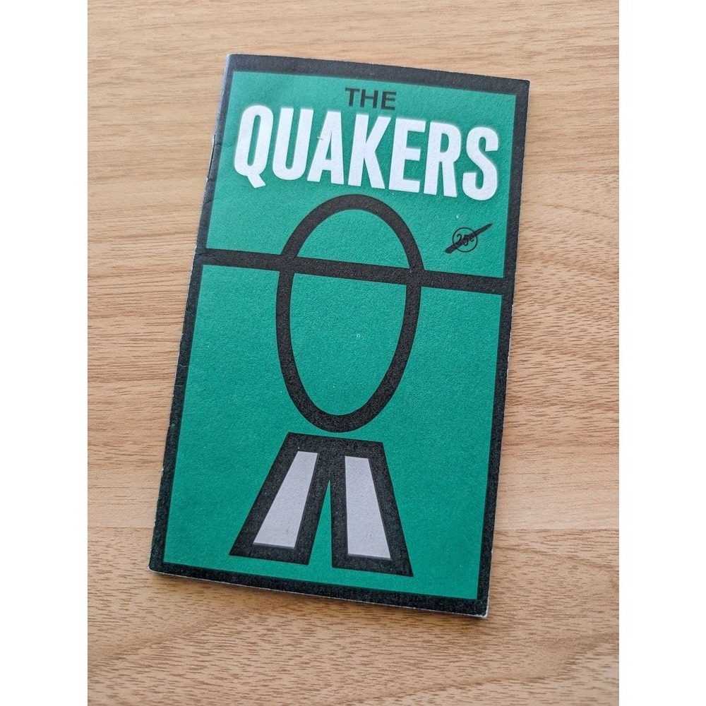 Vintage 1966 The Quakers Our Neighbors The Friends William J‎ Whalen Pamphlet